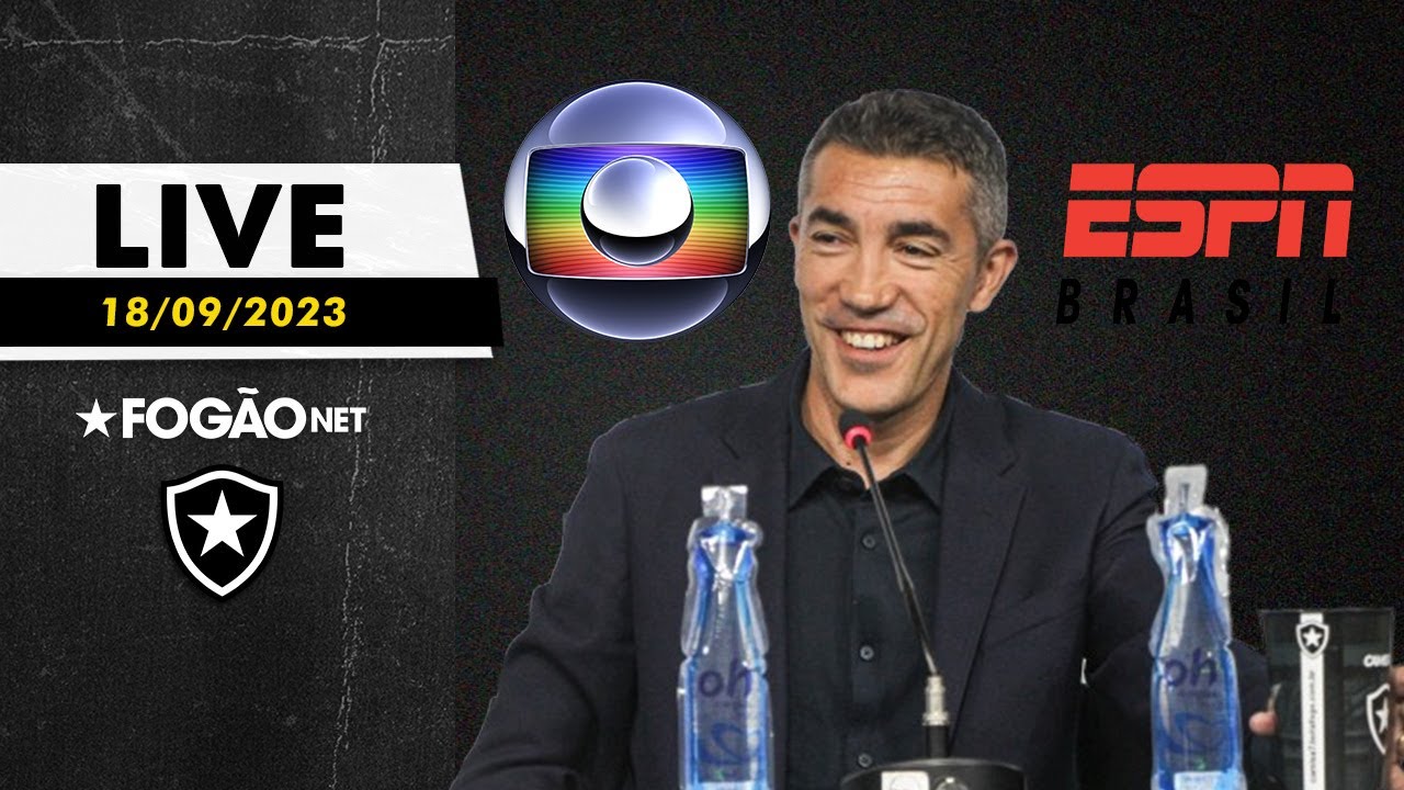 LIVE | FlaPress está animada com oscilação do Botafogo; falemos um pouco de Bruno Lage