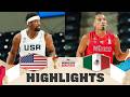 USA V Mexico Highlights FIBA Basketball World Cup 2027 Americas Qualifiers