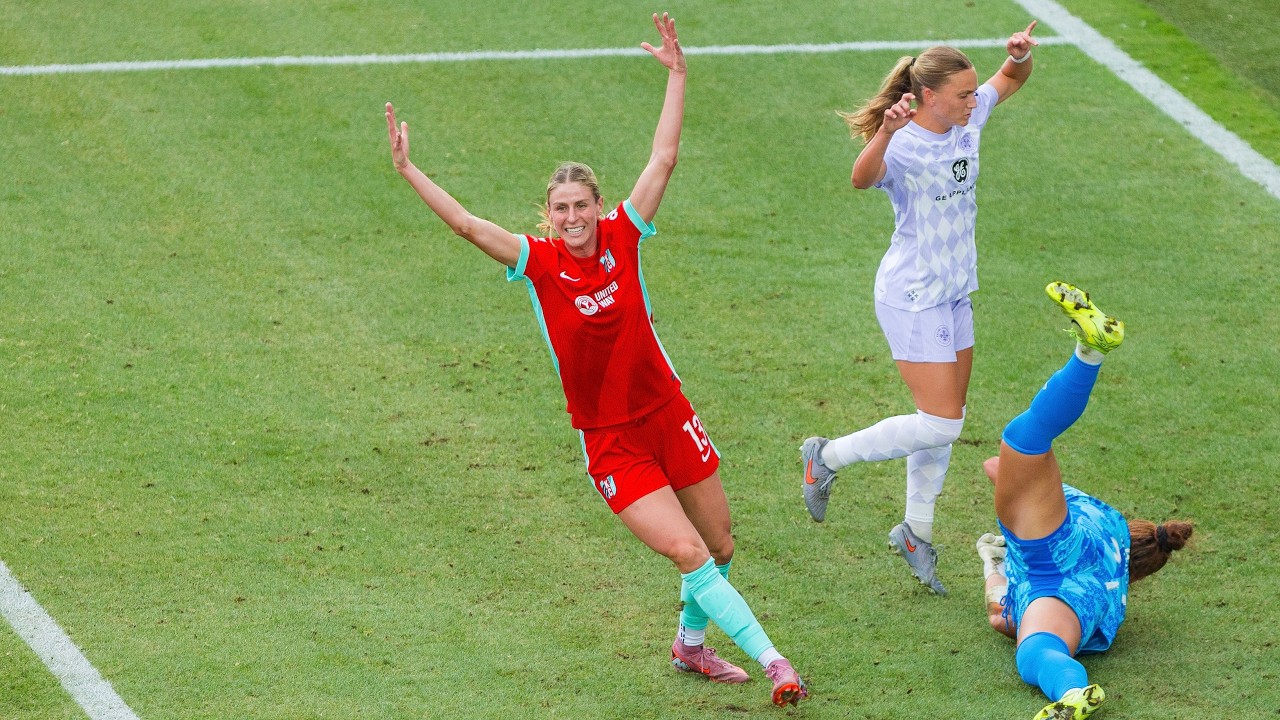 Thumbnail for GOAL 1: Haley Hopkins vs Racing Louisville FC | July 29, 2026