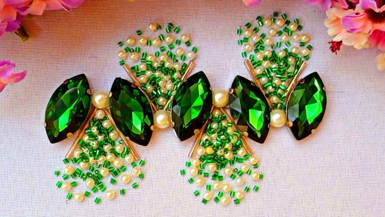 Border embroidery gorgeous and formal#diy