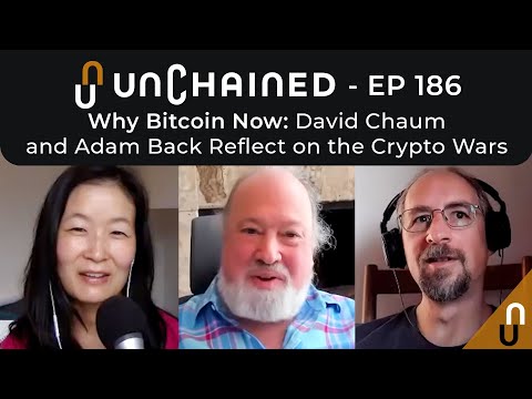 Why Bitcoin Now: David Chaum and Adam Back Reflect on the Crypto Wars - Ep.186