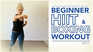 Beginner HIIT & Boxing Workout | MFit