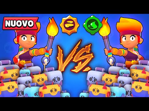 Sfida 1 V 1: Chi MAXA PRIMA AMBRA? MEGA *DOPPIO* Box Opening! NUOVO Brawler Leggendario Brawl Stars!
