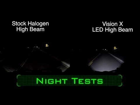 Best LED Headlight for Harley-Davidson & Indian-Vision X XMC 7" & 5.75"? Night Riding!