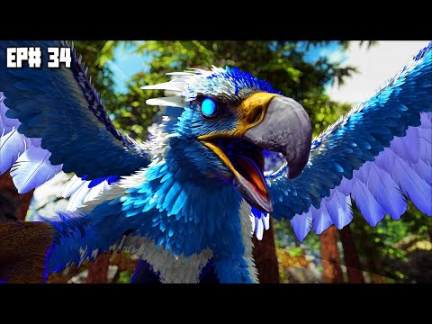 ARK: Primal Fear! - Taming The Powerful Celestial GRIFFIN! It Hits For How Much! [ARK Modded - EP34]