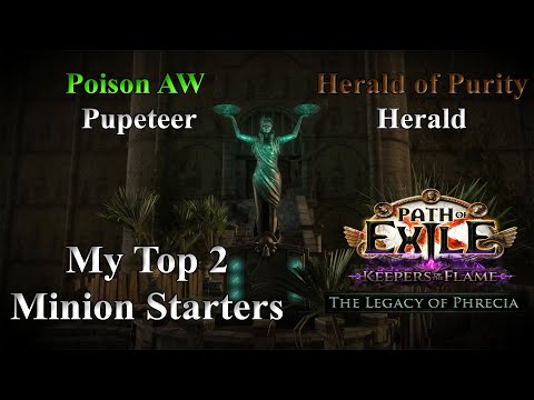 PoE 3.27 (Phrecia) - My top 2 minion starters for the upcoming event