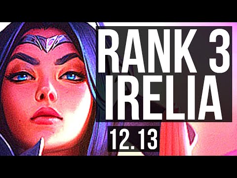 IRELIA vs LEBLANC (MID) | Rank 3 Irelia, 9/3/7, Dominating, Rank 15 | EUW Challenger | 12.13