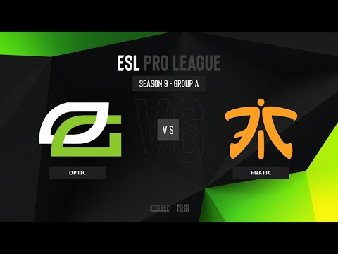 OpTic vs Fnatic - ESL Pro League Season 9 EU - map3 - de_dust2 [TheCraggy & ceh9]