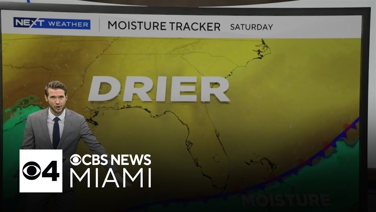 Cold front to boost South Florida rain chances midweek, scattered showers possible into weekend