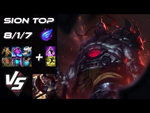 TOP Sion vs Darius - EU Challenger Patch 25.S1.4