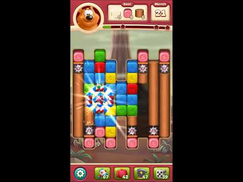 Toon Blast Level 2800 - NO BOOSTERS 🐻🐺🐱 | SKILLGAMING ✔️