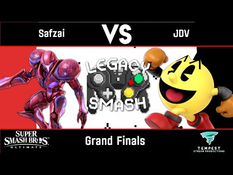 Safzai (Dark Samus) vs JDV (Pac-Man) - Grand Finals - Legacy Smash #21