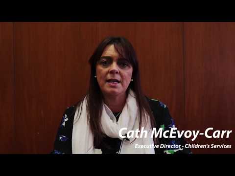 Cath McEvoy-Carr, Executive Director of Adults and Children's Services thanks foster carers