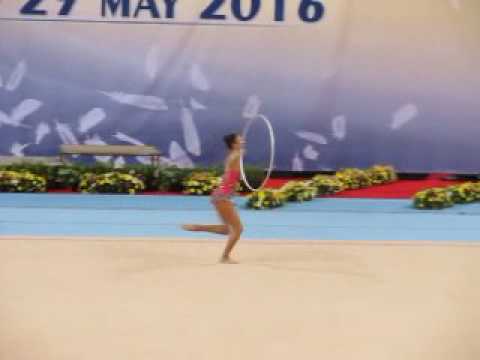 HAYAKAWA Sakura JPN Hoop AA - Sofia Word Cup 2016