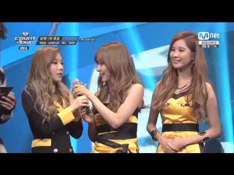 [1080p] 141002 Girls' Generation - TTS - Interview @ M! Countdown