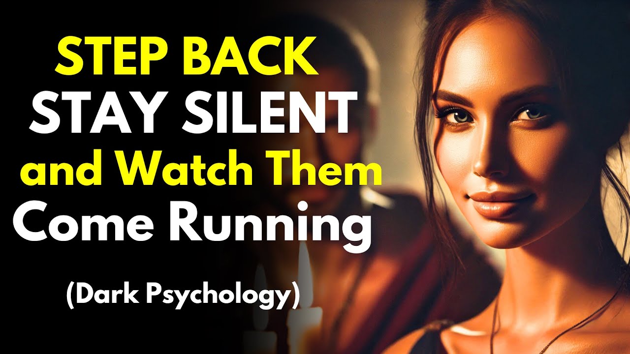 Step Back, Stay Silent, and Watch Them Come Running ~Stoic Power Move