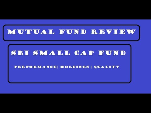 MUTUAL FUND REVIEW|| SBI SMALL CAP FUND || PERFORMANCE - HOLDINGS - FOLIO QUALITY Video