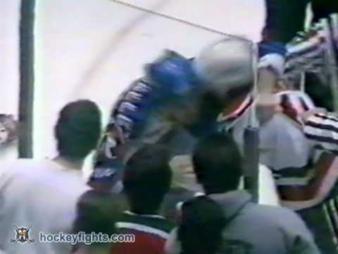 Troy Mallette vs Brendan Shanahan Mar 29, 1990