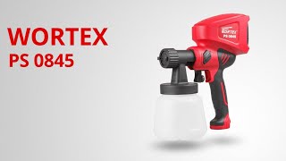 WORTEX PS 0845 Краскораспылитель электрический