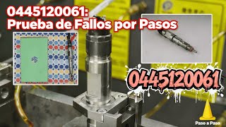 【7-2】#0445120061: #Prueba de falla del inyector en pasos