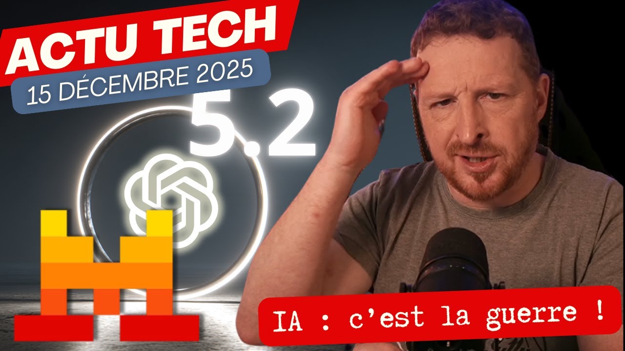 L'Actu IA de Décembre 2025 - Renaud Descodes
