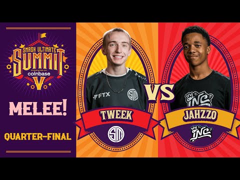 Tweek vs Jahzz0 - MELEE Quarter-Final - Smash Ultimate Summit 5 - Luigi vs Jigglypuff
