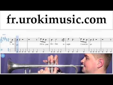 Cours de Trompette Major Lazer, Justin Bieber - Cold Water Partie#2 Partitions Mélodie Сhansons