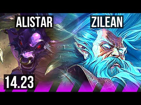 ALISTAR & Vel'Koz vs ZILEAN & Jhin (SUP) | KR Master | 14.23