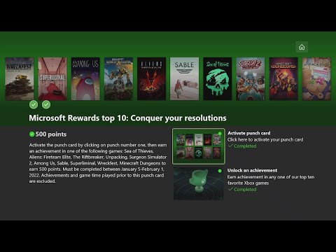 Microsoft Rewards top 10: Conquer your Resolutions