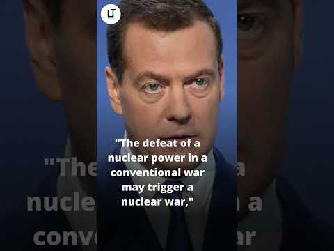 Defeat of Russia in Ukraine could trigger a nuclear war: Ex-Russian President Medvedev