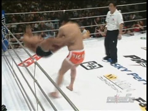 Nino Schembri vs Kazushi Sakuraba Pride 25 Body Blow