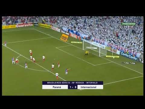 Parana Clube 1x0 Inter Serie B 2017 INTERVALO