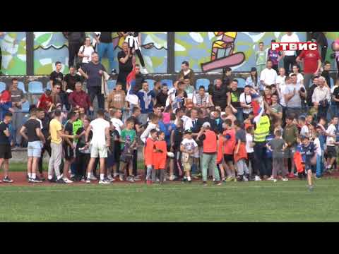 FK "Romanija" u završnici došla do tri boda i liderske pozicije, RTVIS, 7.5.2023.