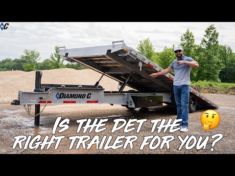 Is the Deck Over Tilt Trailer Right For You | Diamond C