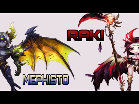 MEPHISTO & RAKI ANTI REVIVER TEAM-SUMMONERS WAR