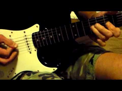 Voodoo blues licks and riffs practice session # 793
