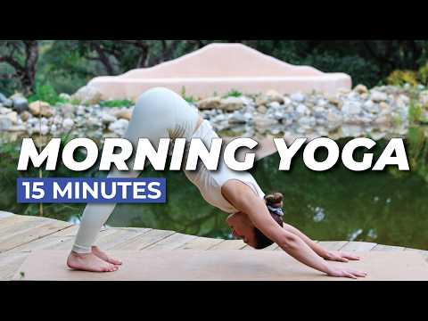 15 Min Morning Yoga For A Great Day | Full Body Yoga For All Levels