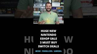 NEW Nintendo Eshop Sale 3 Switch Games To Buy