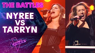 Nyree V Tarryn: Heart&#39;s &#39;Alone&#39; | The Battles | The Voice Australia