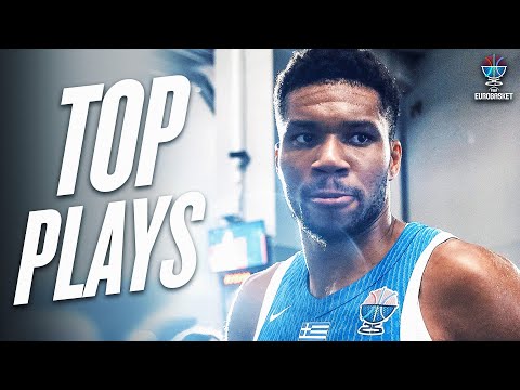 Giannis Antetokounmpo's BEST PLAYS of FIBA EuroBasket 2025