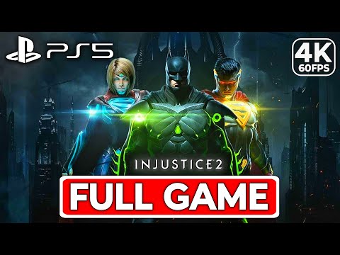 INJUSTICE 2 Gameplay Walkthrough STORY FULL GAME [4K 60FPS PS5] - No Commentary