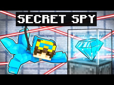 Playing as a SECRET SPY in Minecraft!