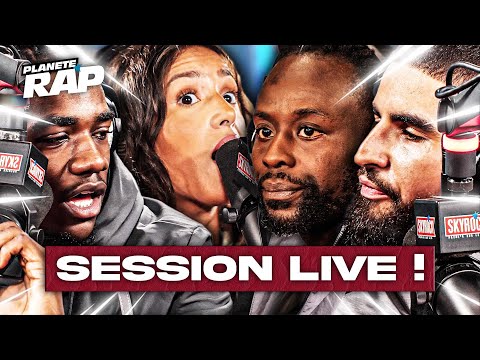 SESSION FREESTYLE avec Doria, SLK, Ryan & Nono ! #PlanèteRap