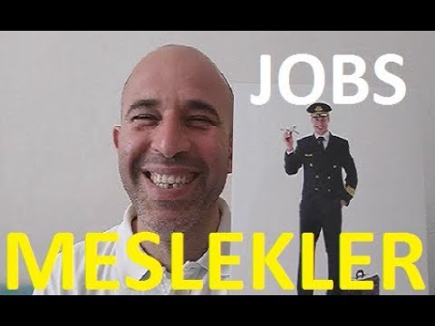 Learn Job names in Turkish- Pronunciation of Job names with Pictures