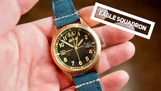 Avi 8 80th Anniversary Eagle Squadron Bronze Watch Review