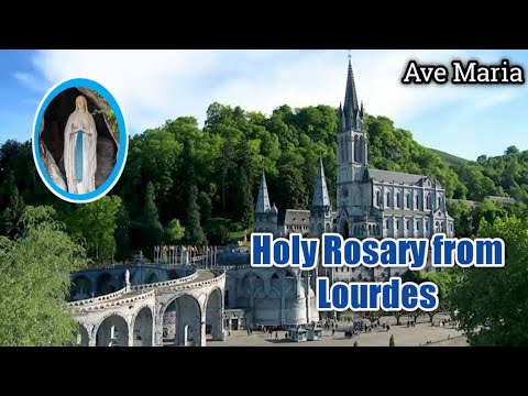 Holy Rosary from Lourdes || English Rosary || 25.01.2026