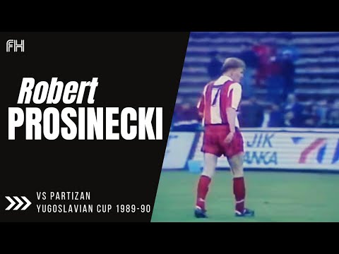 Robert Prosinecki ● Skills ● Crvena Zvezda 1:0 Partizan ● Yugoslavian Cup 1/2 Final 1989-90