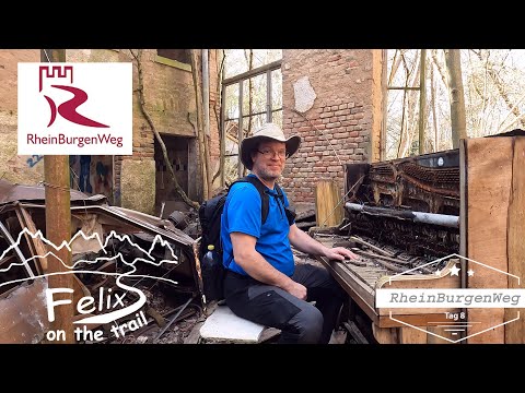 RheinBurgenWeg 8: 30 km Bad Breisig via Remagen, Oberwinter Rolandseck / Rolandsbogen + Lostplace