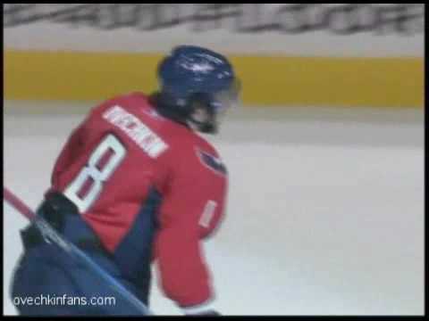 Ovechkin 14th Goal vs Islanders 10/30/2009