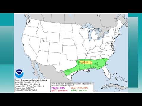 October 15, 2019 Weather Xtreme Video - Morning Edition